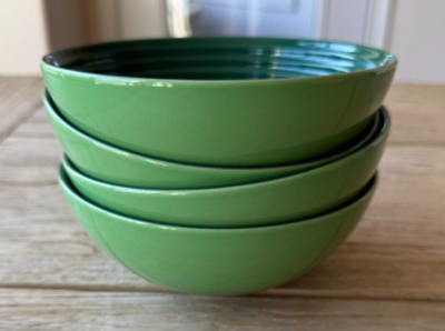 Le Creuset Stoneware 22 oz Vancouver Soup Cereal Bowls Set of 4