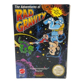The Adventures of Rad Gravity - Nintendo NES *No Manual* Boxed PAL