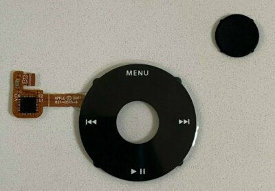 iPod Classic Black Click Wheel / Center Button Flex Apple 6th & 7th Generation