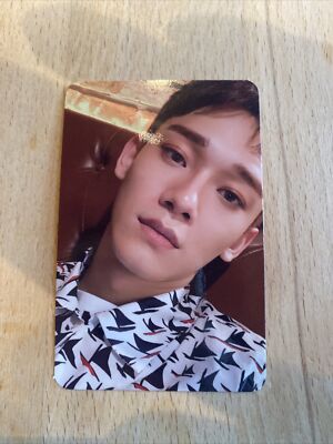exo cbx chen blooming day photocard 