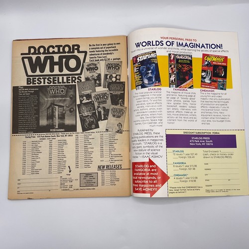 Star Trek Magazin Lot 3 Die Suche nach Spock offizielle Poster 1984 Zeit 1994 - Bild 12 von 21