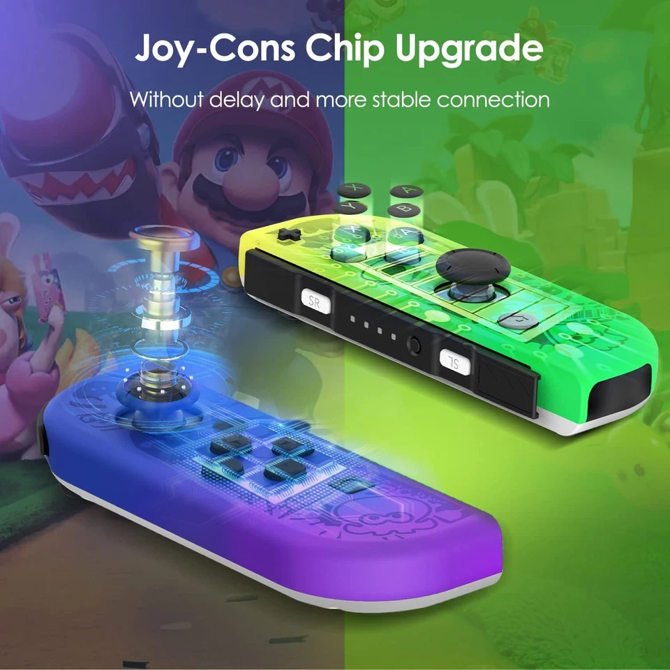 mando para nintendo switch joy con 3rd party sin correas Foto 4 de 4