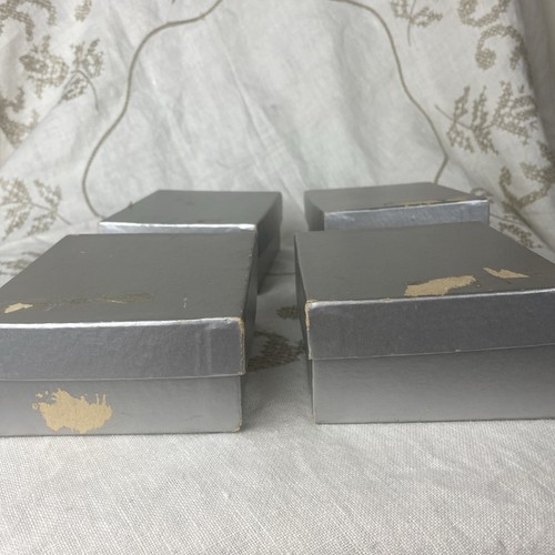 Sterling Silver JWW Salt and Pepper Shakers-Set of 4-Cask / Keg-Unweighted - Picture 10 of 10