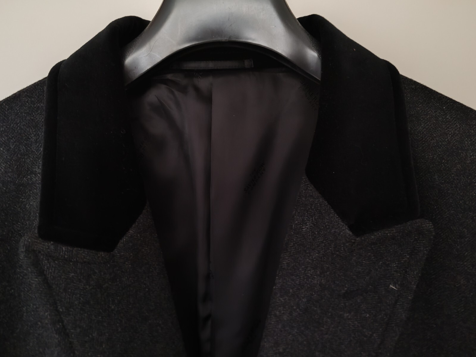 FILA Cappotto Savile Row taglia 40 grigio scuro 80% lana + 3% cashmere + 17% poliestere uomo