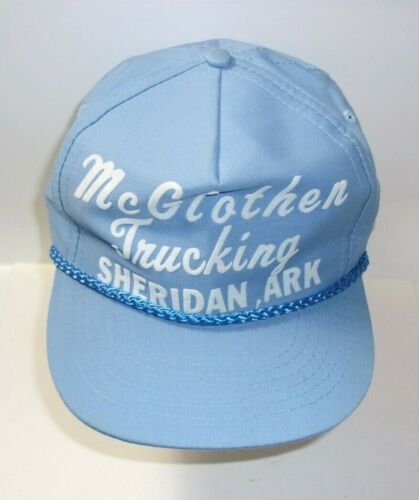 McGlothen Trucking Sheridan Ark Trucker vintage snapback Hat Cap