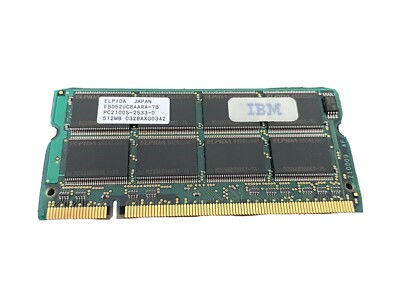 Elpida EBD52UC8AARA-7B 512MB DDR Sdram Sodimm PC2100S-2533-0