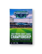 PACIFIC COAST CHAMPIONSHIP PROGRAM  9/30/22 | Reno Aces vs El Paso Chihuahuas 