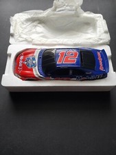 2000 Jeremy Mayfield 12 Mobil 1 World Series Action 1/24 Diecast Stock Car Bank