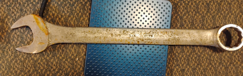 Vintage SK 2-3/8" 12 Punkt Profi Kombination Schraubenschlüssel C76 - Made in USA - Bild 1 von 6