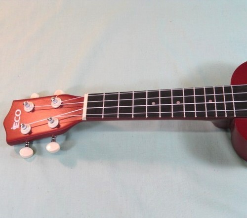 iECO Beginner's Ukulele 4-String w/ Case and Electronic Tuner - Picture 10 of 20