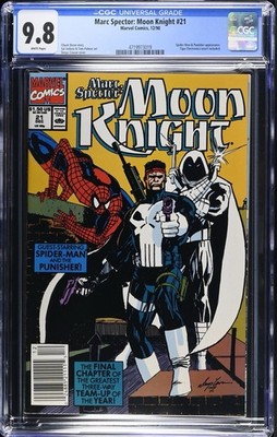Marc Spector: Moon Knight #21 - CGC 9.8 - Marvel Comics 1990