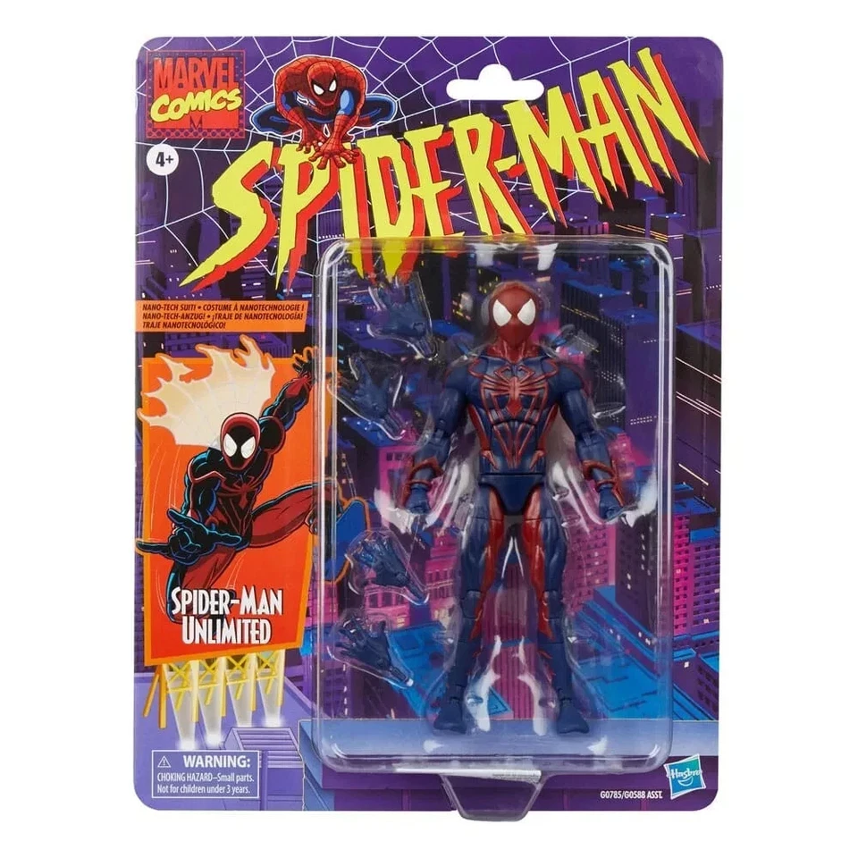 Marvel Legends Spider-Man Unlimited Le Ragn'uomo Action Figure Hasbro - Photo 1/1