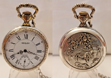 4 - Superbe montre à gousset  de ± 1950 avec une chaine.
