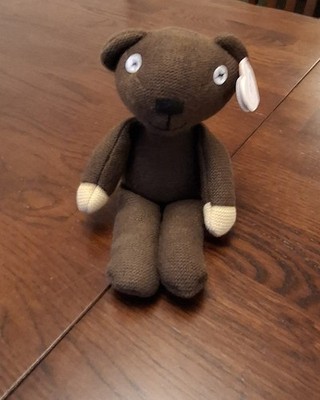 Mr Bean Teddy 9 Zoll TY Beanie Plüschtier Kuscheltier Rowan Atkinson Neu mit Etikett 