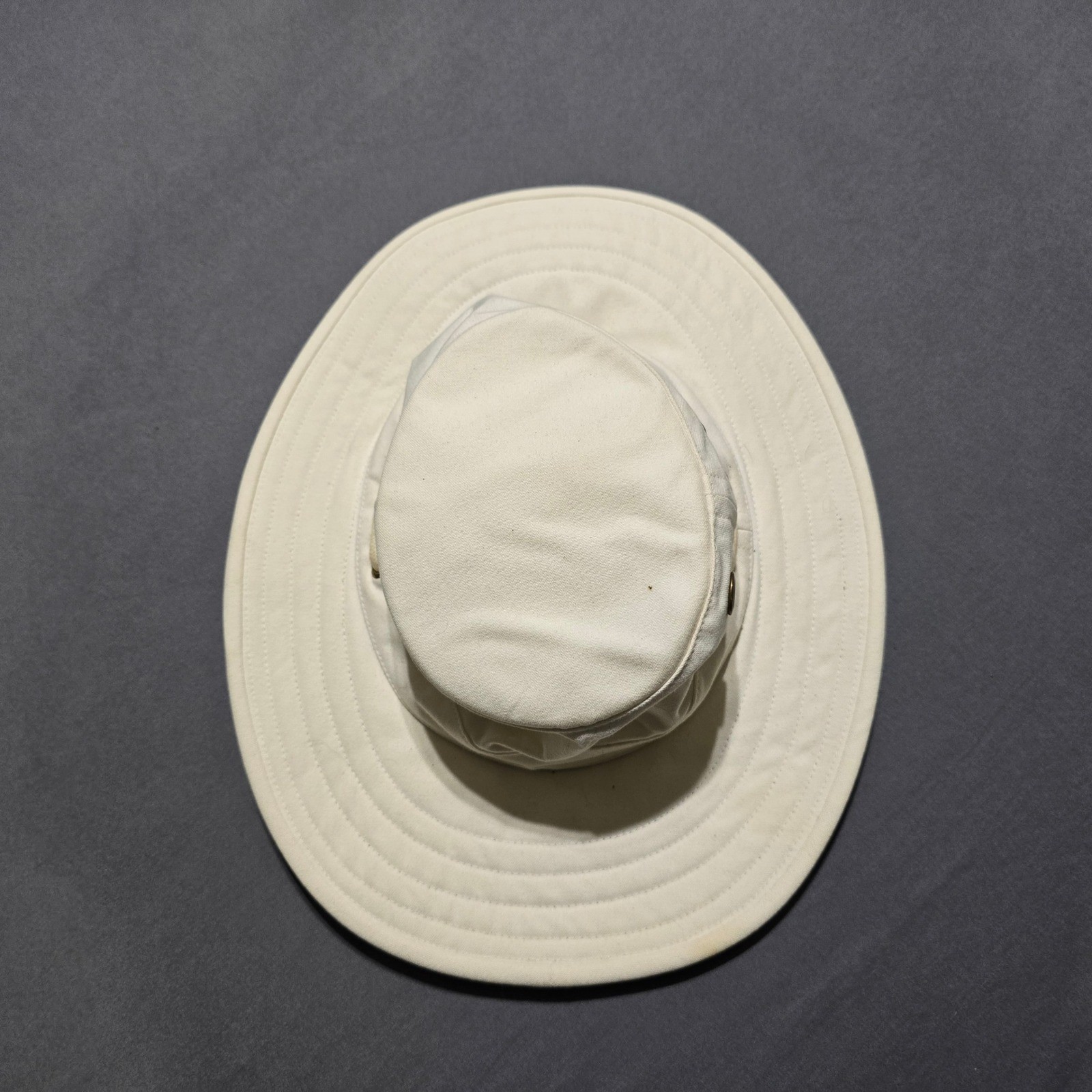 Tilley T3 Wanderer Hat Mens 7 1/2 Cream Cotton Duck Sun Prot