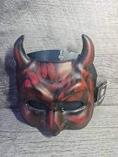 Hyde And Eek Boutique Adult DEVIL HALF-MASK NEW OS Horns Red/Black