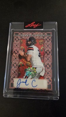 2026 Leaf Metal St Patrick's Day Jared Curtis Auto Red #1/1 Vanderbilt 