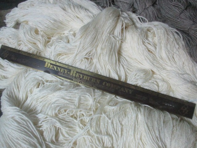 Vintage Denney & Reyburn Company. West Chester Pa, Brass Plated Ruler