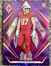 2024 Panini Phoenix - Rookies Tip Reiman #242 Purple (RC) Arizona Cardinals