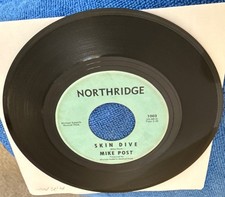 MIKE POST - RARE Surf / Garage 45 - SKIN DIVE / BLOOD HOUND - Northridge 1003
