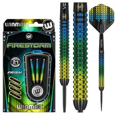 Winmau Firestorm 90 Tungsten Steel Tip Darts - 21 grams