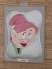 RARE 1958 Disney Snow White & 7 Dwarfs Plastic Wall Plaque Set Reynolds Promo — photo 3
