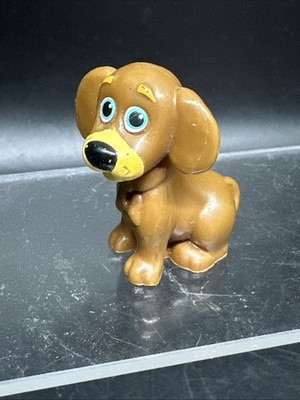 Viacom Perrito Dog Puppy Mini Figure Dora The Explorer  Vinyl Toy 1 1/4 
