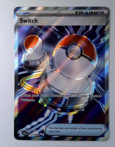 Switch 123/094 Ultra Rare Phantasmal Flames Pokemon Holo Near Mint 123/094