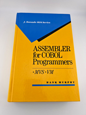 Assembler for COBOL Programmers MVS VM Hank Murphy 1991 New Hardcover