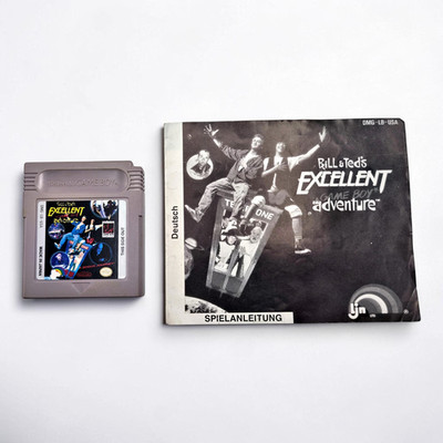 Bill & Teds Excellent Game Boy Adventure Nintendo GB mit Anleitung