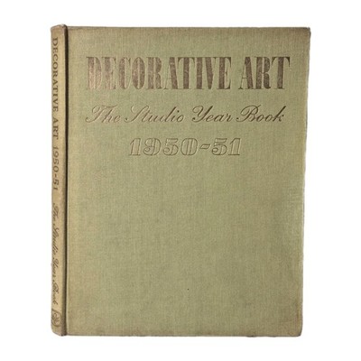 Decorative Art The Studio Year Book 1950-51 Hardback Book Interior Design