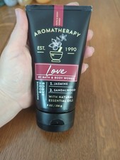 1 Bath Body Works Aromatherapy LOVE Rose Vanilla Smoothing Body Scrub 9 oz