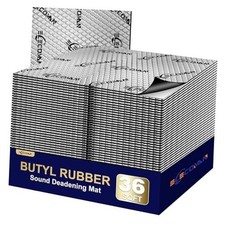 Car Sound Deadening Mat-80 mil 36 sqft Sound Deading Material - 36 Sqft 80 mil