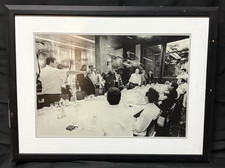 FRAMED Fidel Castro - Black & White Political Revolutionary Photograph 24