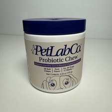 PetLab Co Probiotic Chew - 30 Healthy Gut Digestion All Dogs 12 Weeks 07/26