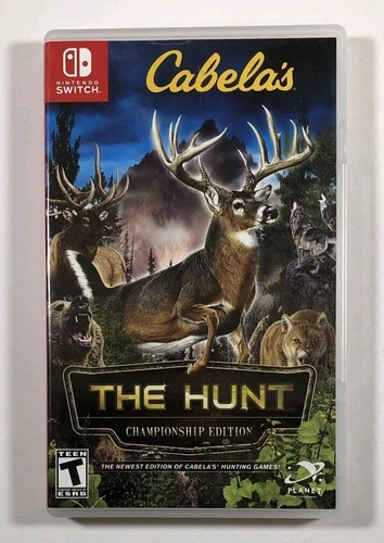 CASE ONLY NO GAME: Cabelas The Hunt Championship Edition (Nintendo Switch) READ!