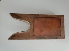 Western Boot Jack - Cowboy Boot Puller - Shoe Remover - Vintage Wood & Leather 