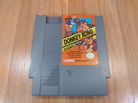 Nr MINTY BOX CIB Donkey Kong Classics complete in nes Collector lot CLEAN A+