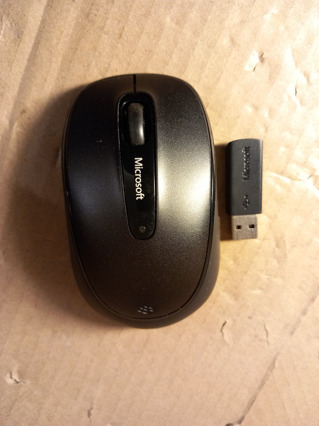 Microsoft Wireless Mobile Mouse 2000 For Business Black USB, PLUS  RECEIVER