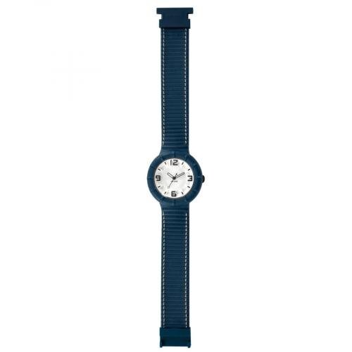 Montre Hip Hop homme HWU0209 légère anti-rayures bracelet cuir souple