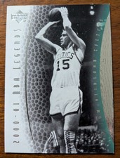 TOM HEINSOHN, 2000-01 UPPER DECK NBA LEGENDS #27, CELTICS