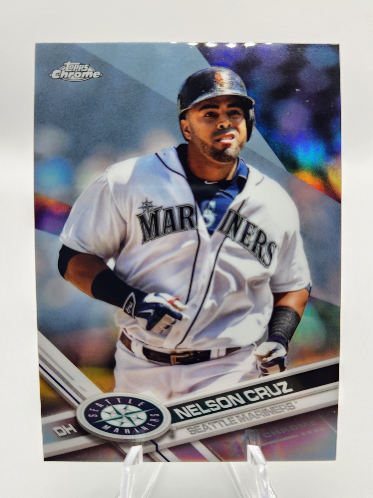 2017 Topps Chrome #133 Nelson Cruz Refractor