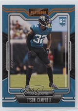 2021 Panini Playbook Rookie Orange Tyson Campbell #156 11ur