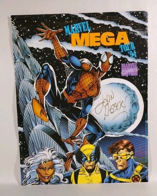 Marvel Mega Tour '94 (1994) 8 X 10'' Mini Poster Print Signed John Herbert