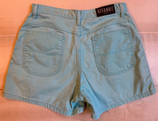 Gitano blue cotton denim jean shorts size 14 VINTAGE 4" women's