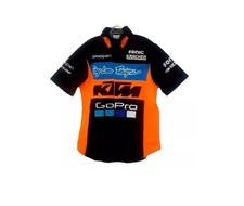 Camicia hawaiana KTM Scuderia Moto Metorex Designs, camicia abbottonata
