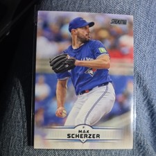 Max Scherzer Toronto Blue Jays 2025 Stadium Club Topps #136