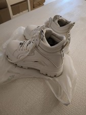 Buffalo scarpe Stivaletti Bianchi,  Sneakers Bianche - Tg 43 