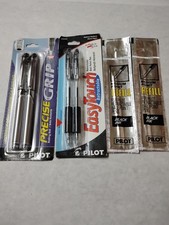 Pilot Pen  Refill Lot: Precise Grip Rolling Ball  EasyTouch Med Black Ink 9