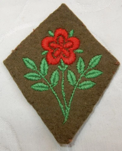 WW2 55th WEST LANCASHIRE DIVISION MILITARY FORMATION SIGN PATCH WORLD WAR II